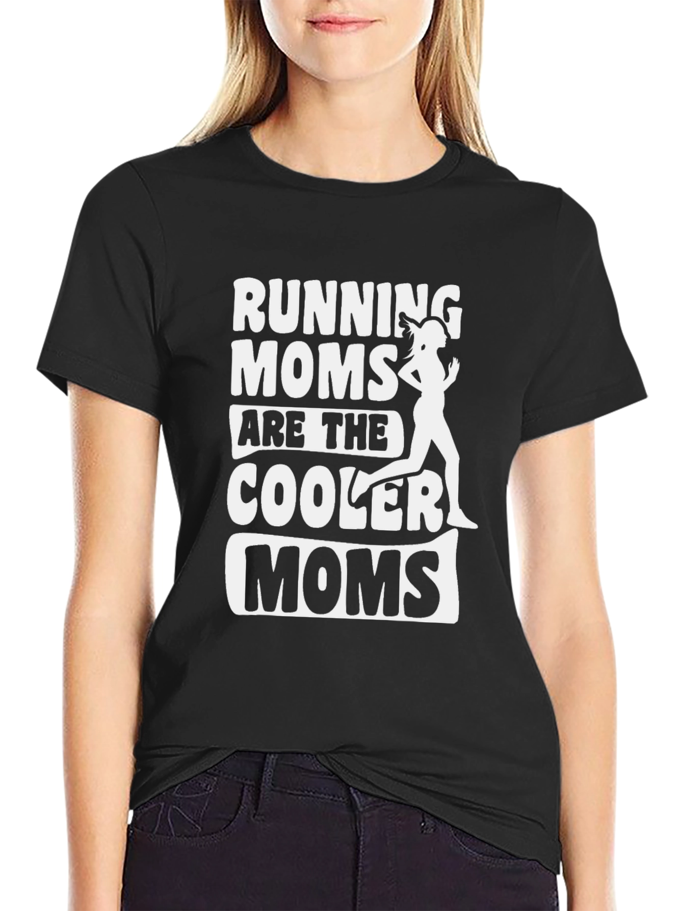Running Moms T-Shirt - Cool Moms Apparel