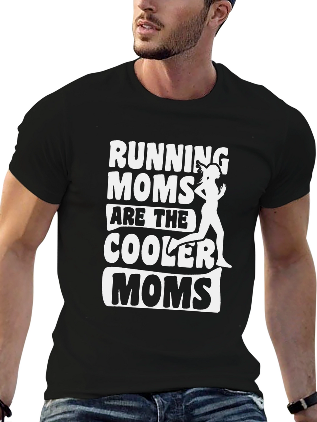 Running Moms T-Shirt - Cool Moms Apparel