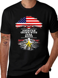 American Grown with Saba Roots T-Shirt