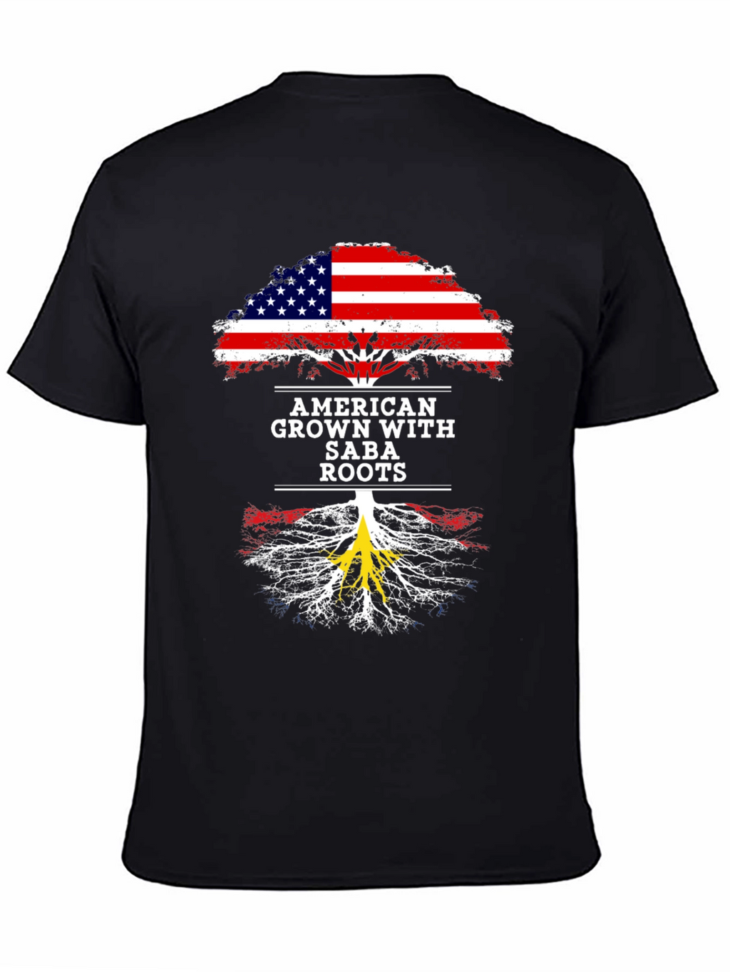 American Grown with Saba Roots T-Shirt