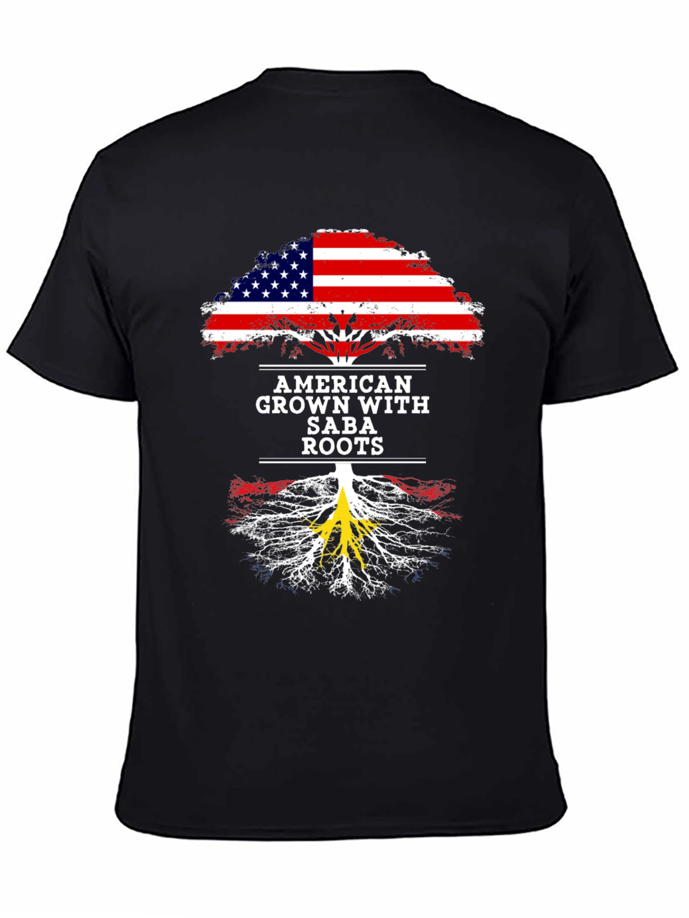 American Grown with Saba Roots T-Shirt