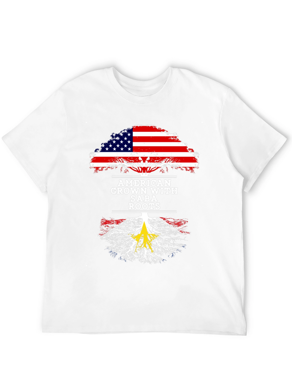 American Grown with Saba Roots T-Shirt