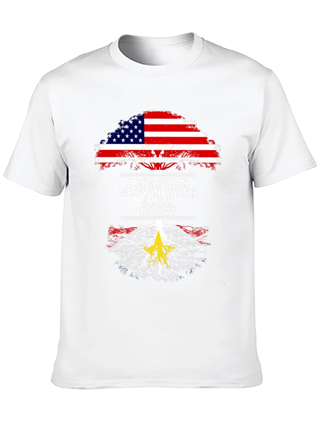 American Grown with Saba Roots T-Shirt