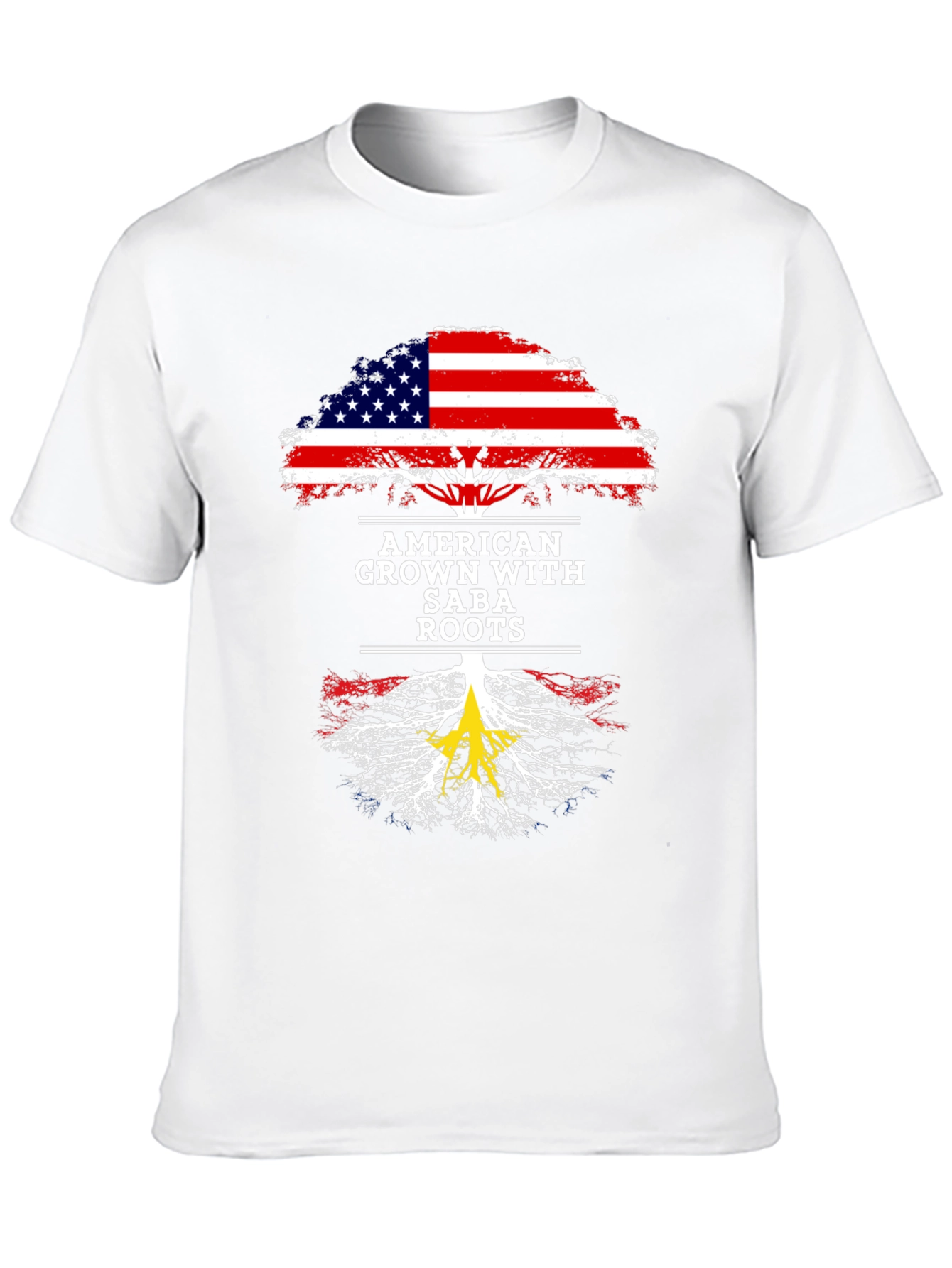 American Grown with Saba Roots T-Shirt