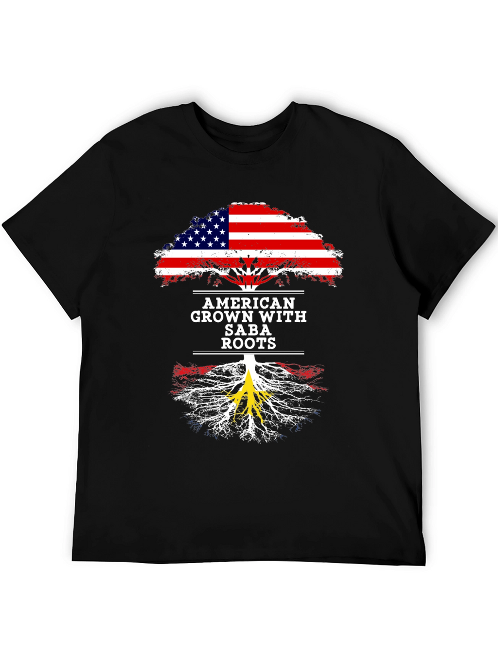 American Grown with Saba Roots T-Shirt