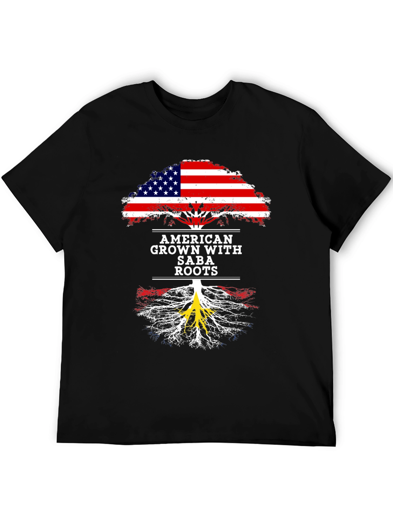 American Grown with Saba Roots T-Shirt