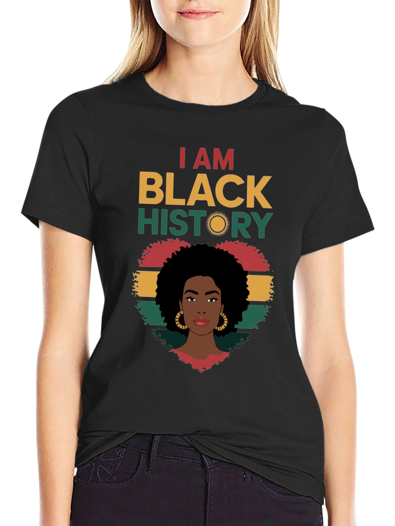 I Am Black History Graphic T-Shirt