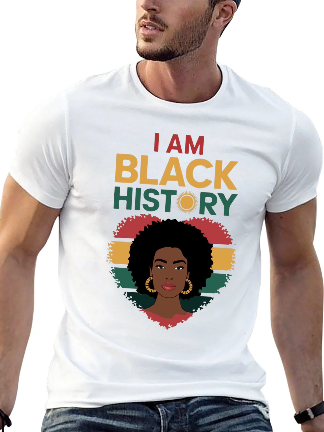 I Am Black History Graphic T-Shirt