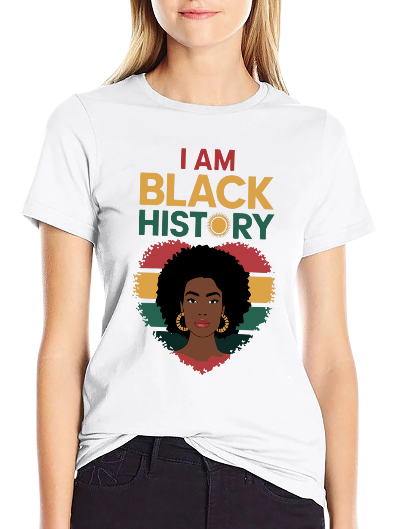 I Am Black History Graphic T-Shirt