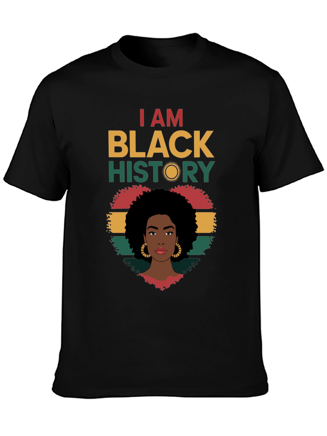 I Am Black History Graphic T-Shirt