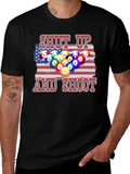 Patriotic Pool T-Shirt: Shut Up and Shoot!