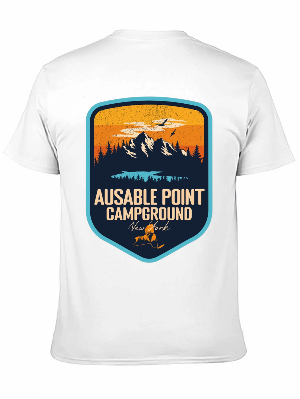 Ausable Point Campground Graphic T-Shirt