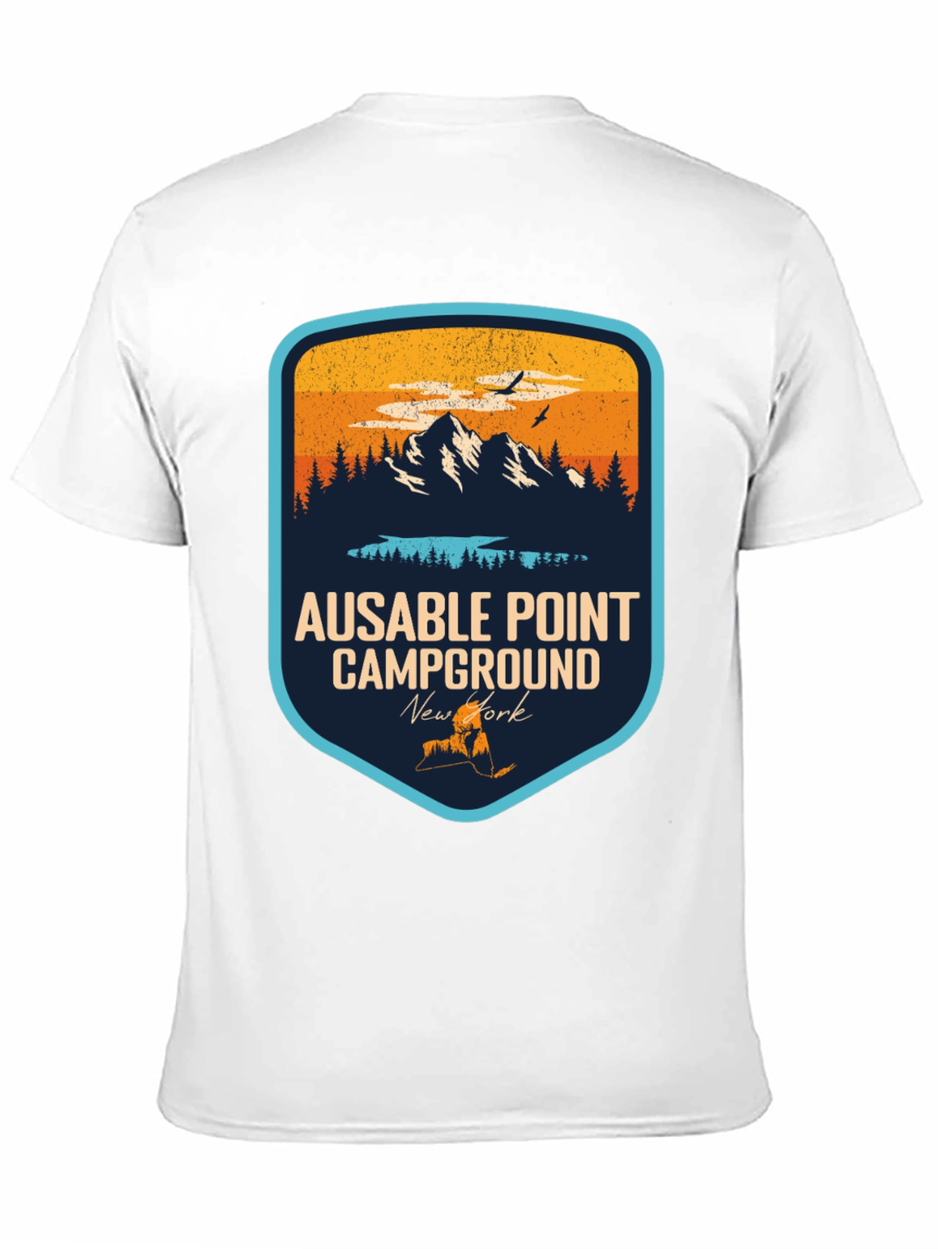 Ausable Point Campground Graphic T-Shirt