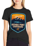 Ausable Point Campground Graphic T-Shirt