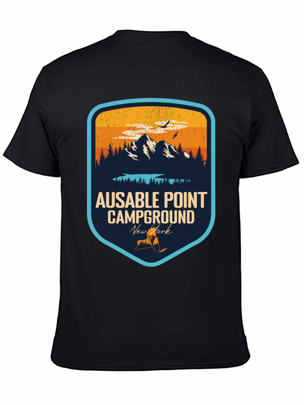 Ausable Point Campground Graphic T-Shirt