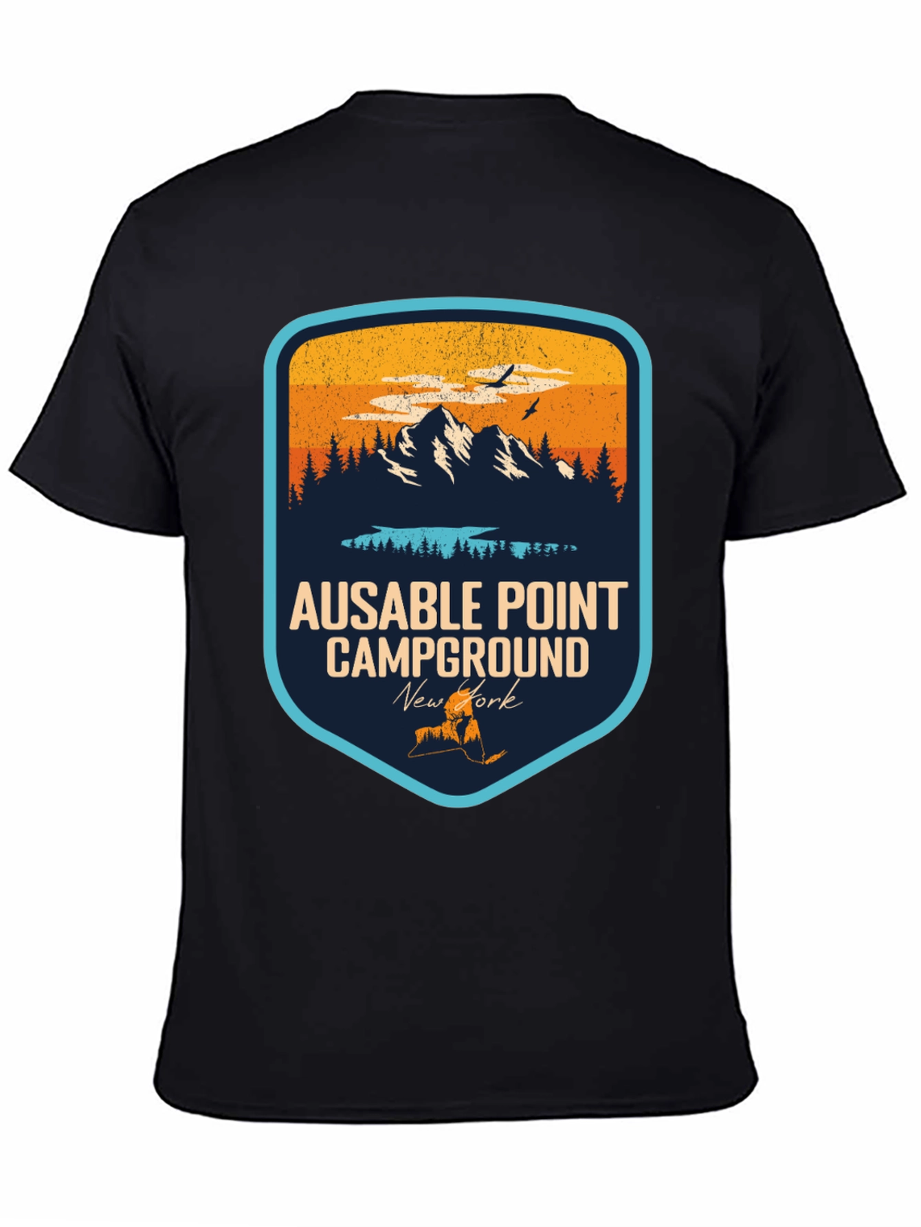 Ausable Point Campground Graphic T-Shirt