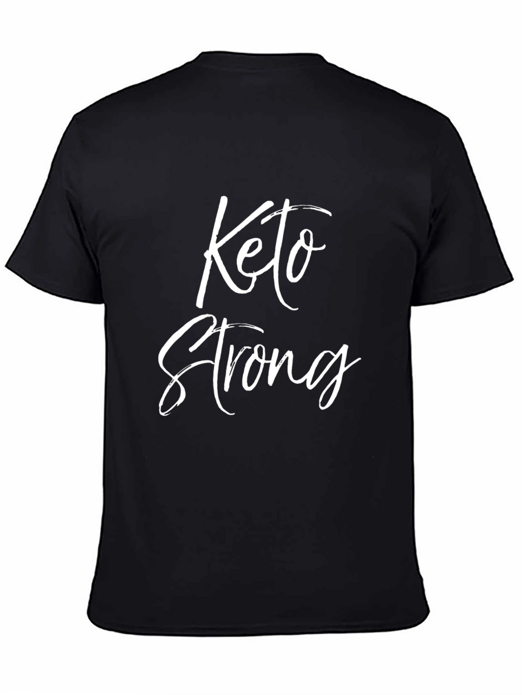 Keto Strong Graphic Tee - Stylish Fitness Shirt