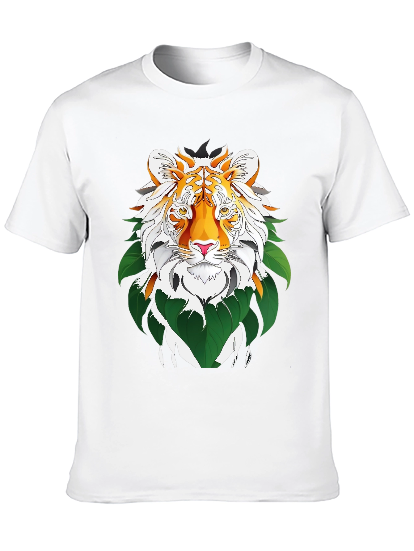 Tiger Graphic Tee - Jungle Cat Design