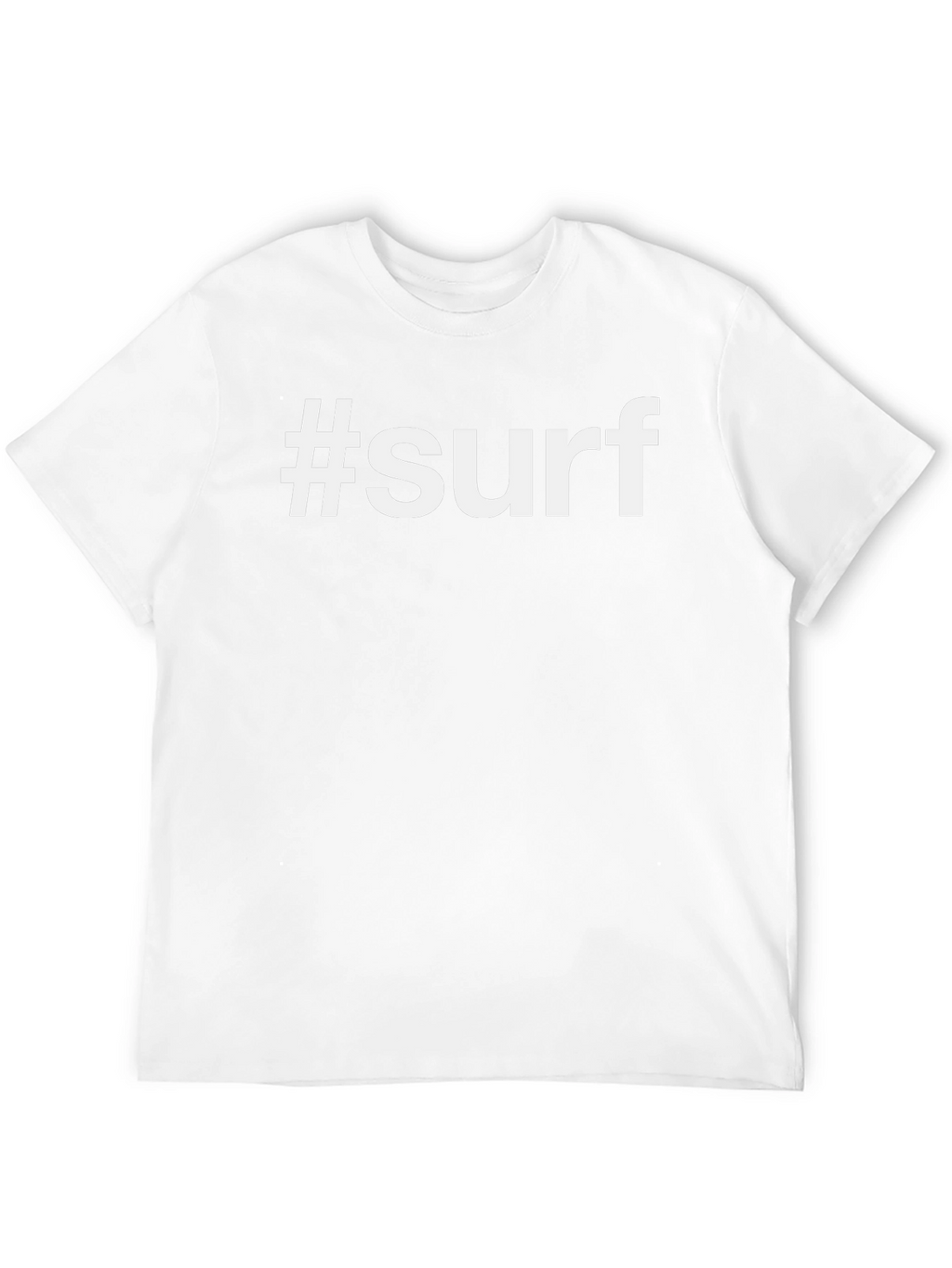 #Surf Graphic Black T-Shirt