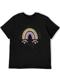 Mental Health Matters Rainbow Graphic Tee