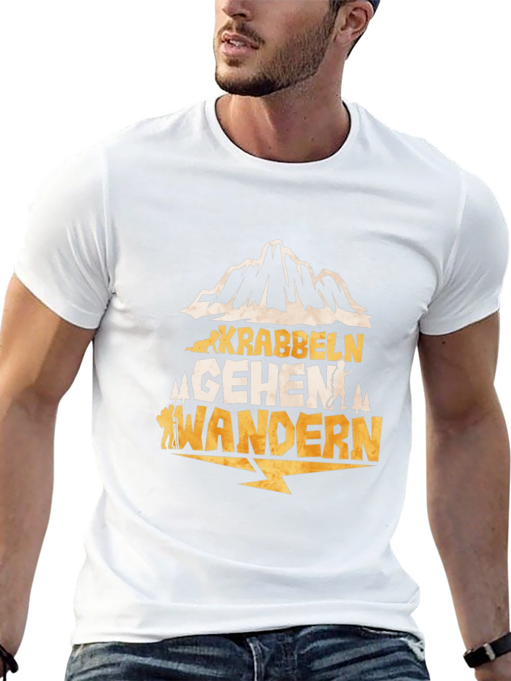 Krabbeln Gehen Wandern Graphic T-Shirt