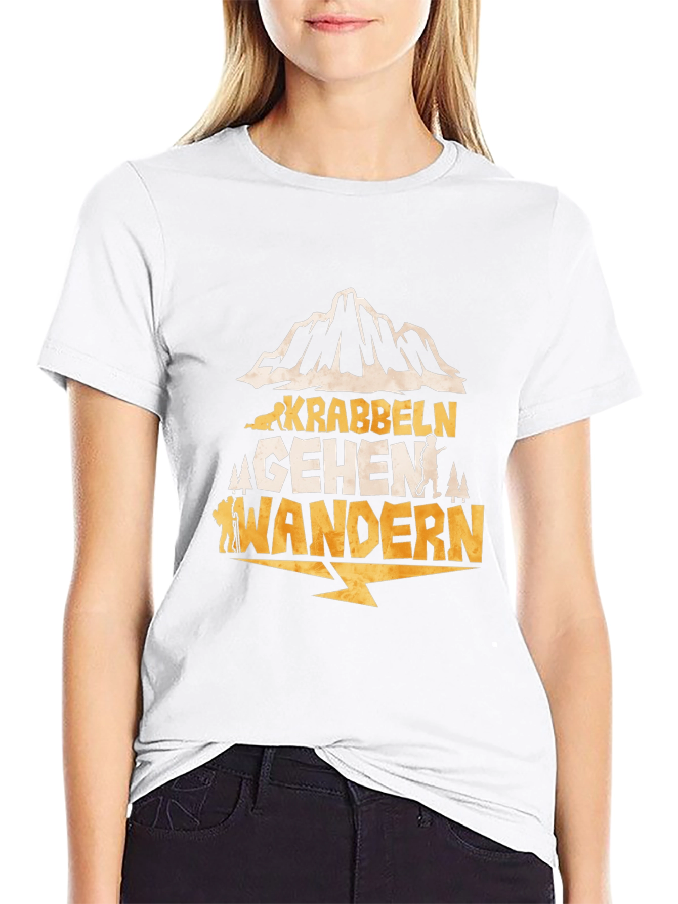 Krabbeln Gehen Wandern Graphic T-Shirt