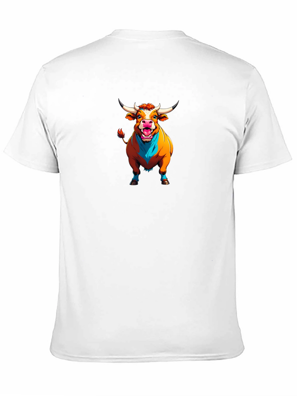 Bull Graphic Black T-Shirt