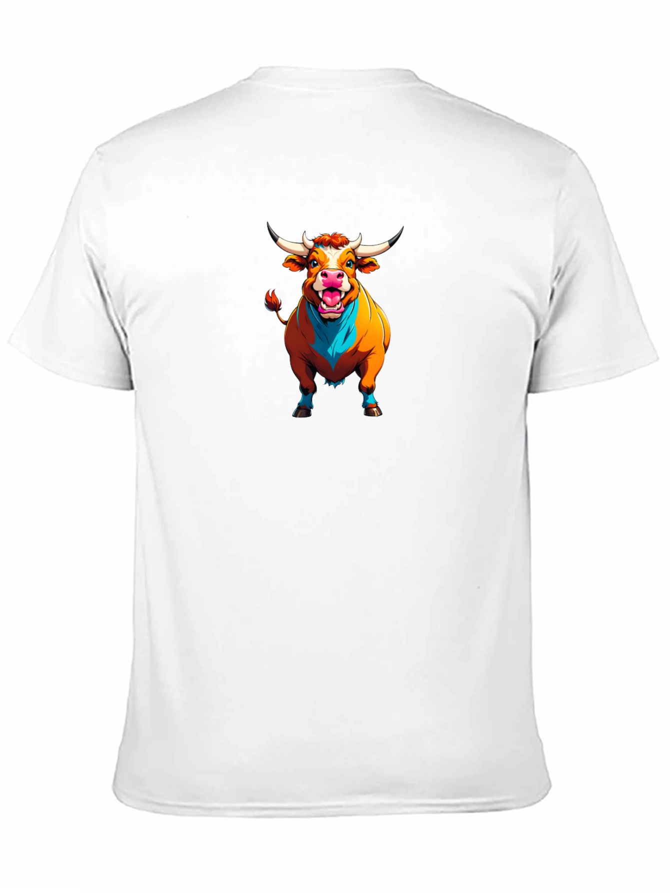 Bull Graphic Black T-Shirt
