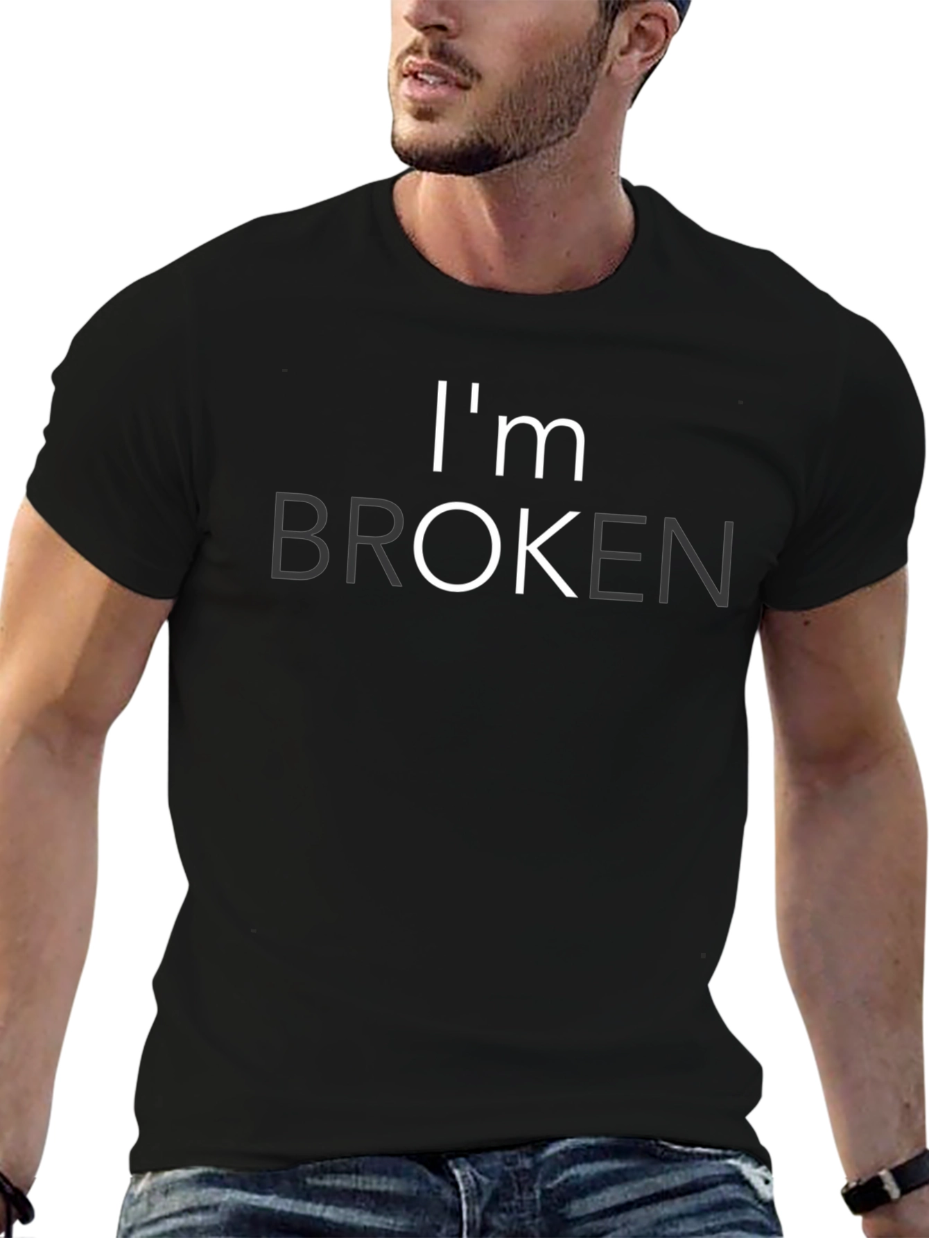 Im Broken Graphic T-Shirt - Stylish Statement Tee