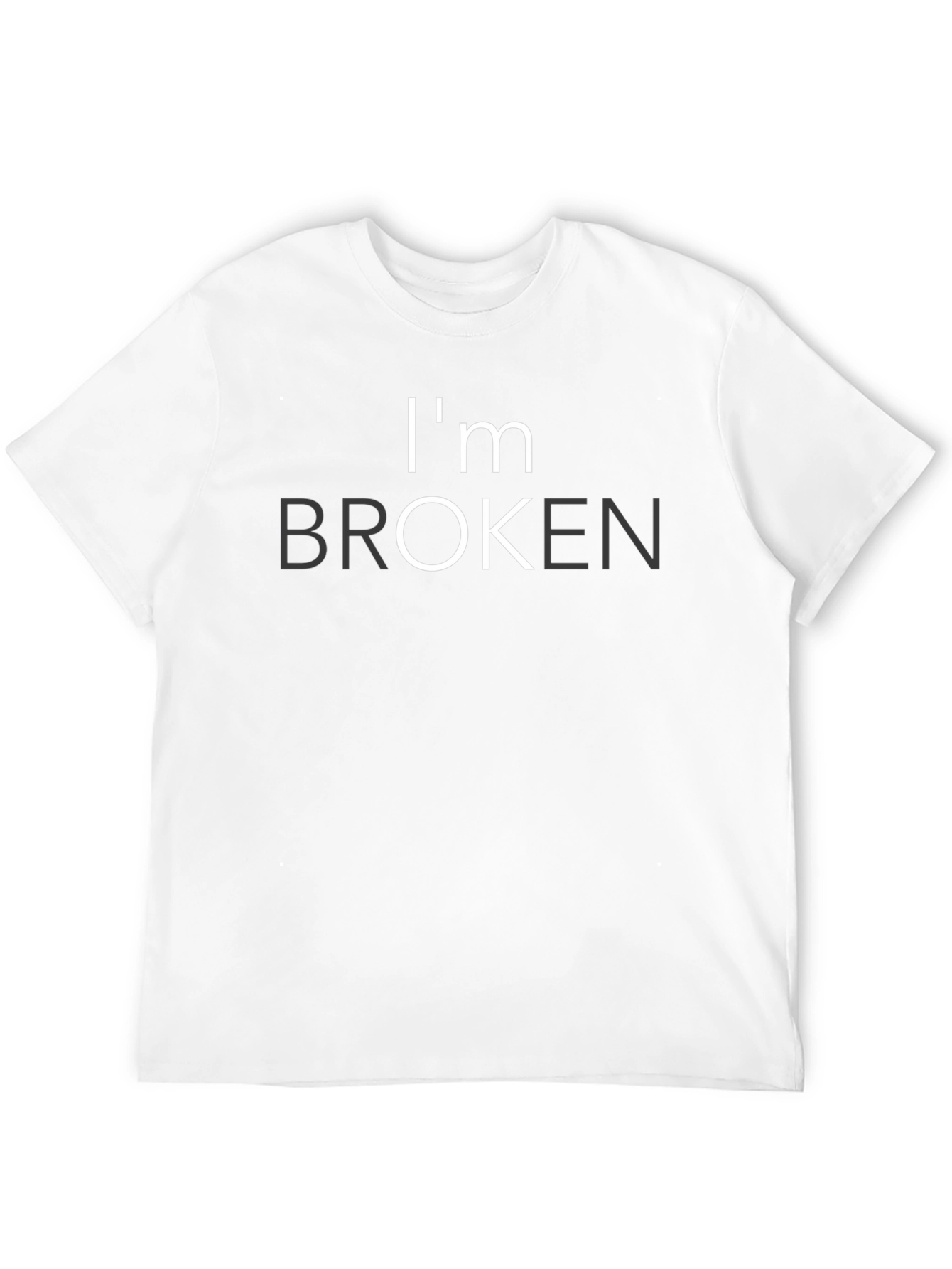 Im Broken Graphic T-Shirt - Stylish Statement Tee