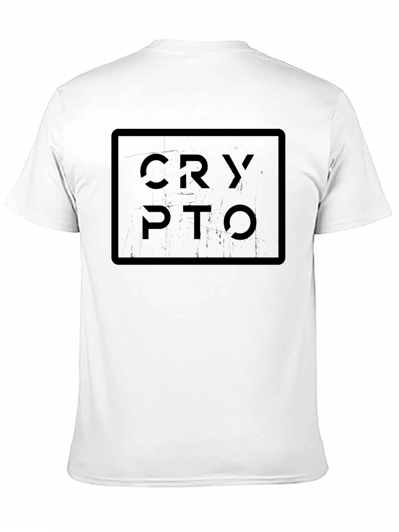 Crypto Graphic T-Shirt - Dark Design Modern Fit