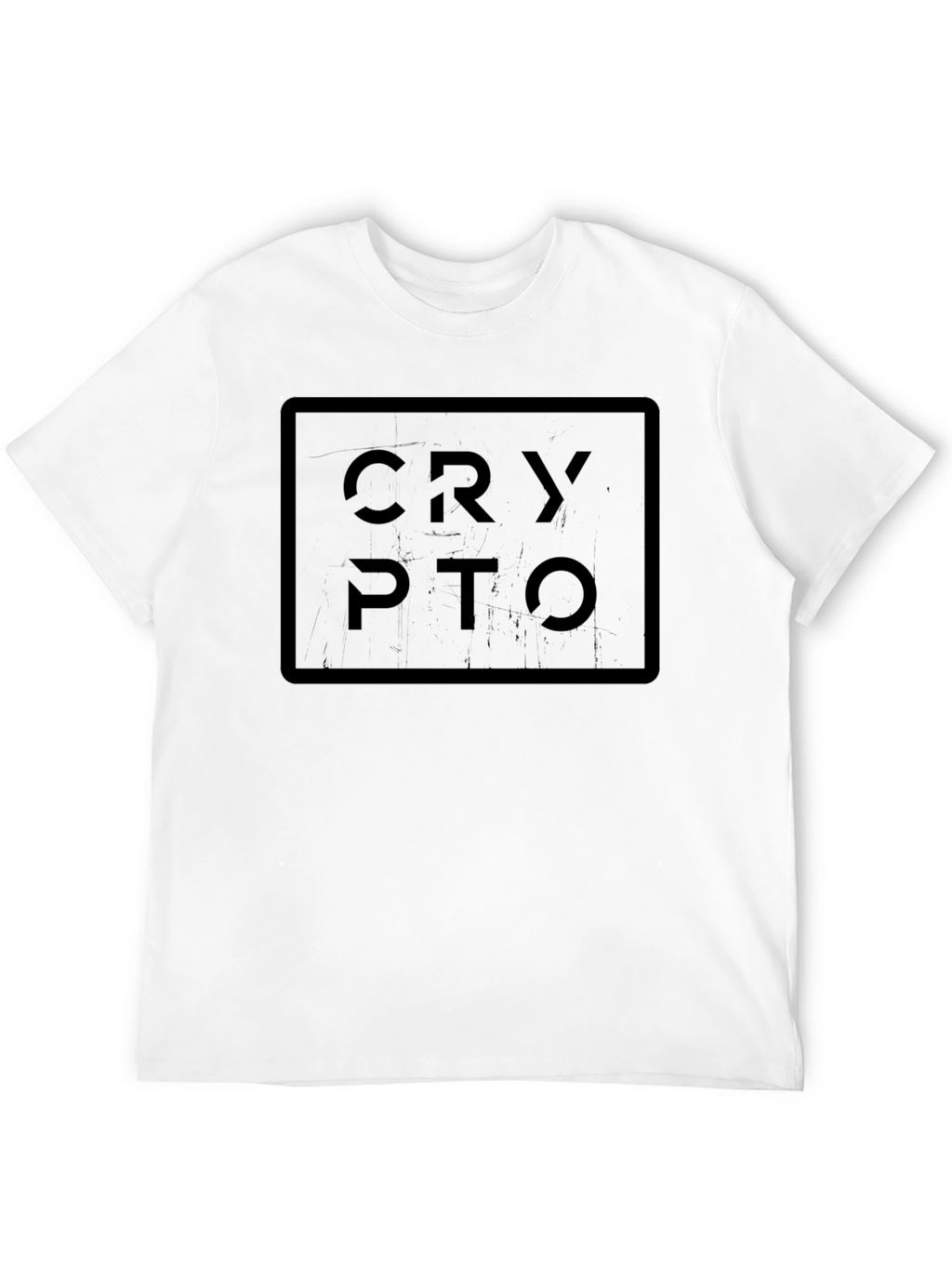 Crypto Graphic T-Shirt - Dark Design Modern Fit