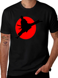 Karate Silhouette Graphic T-Shirt - Martial Arts Tee
