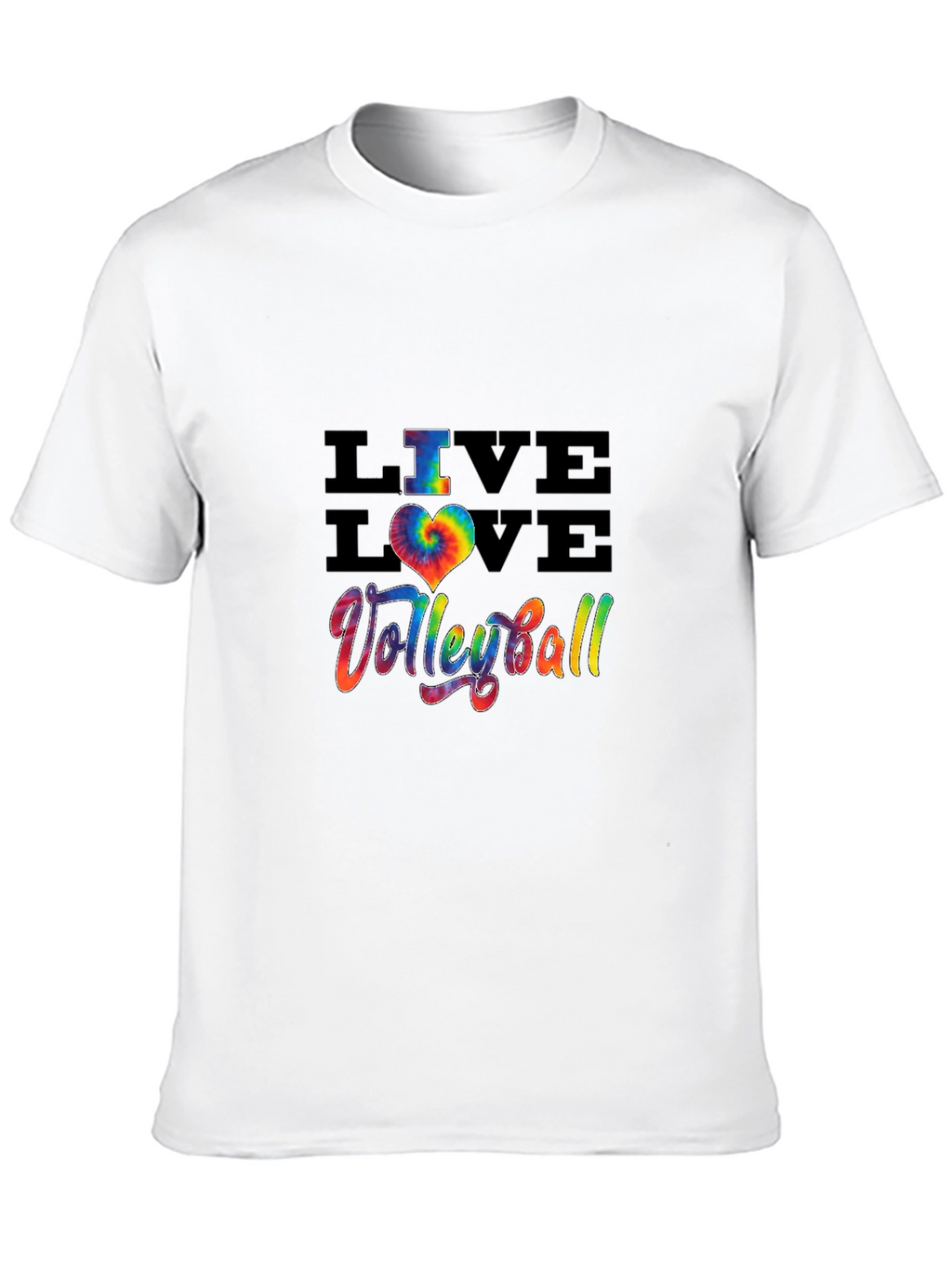 Live Love Volleyball Graphic T-Shirt