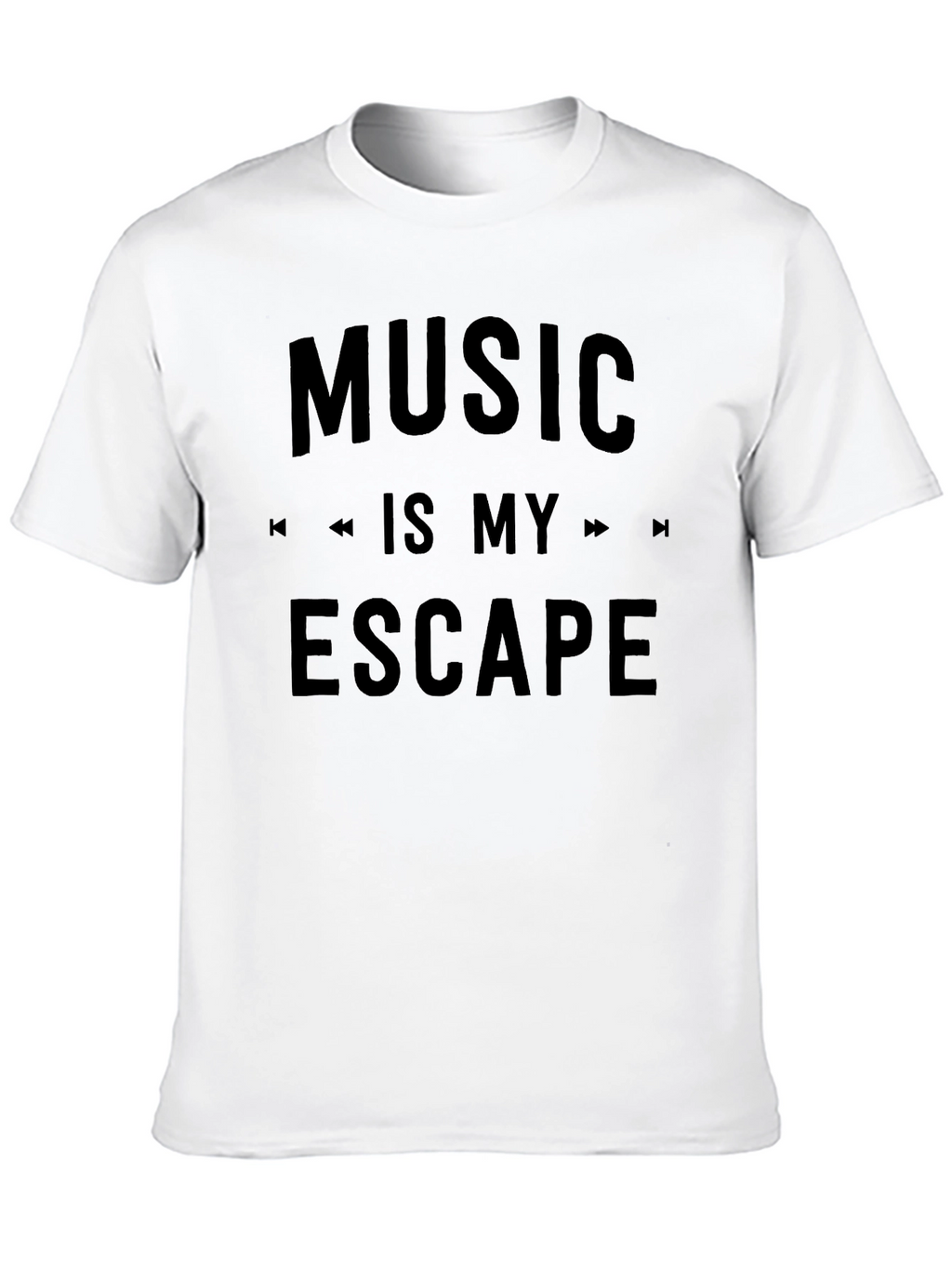 Music is My Escape Graphic T-Shirt