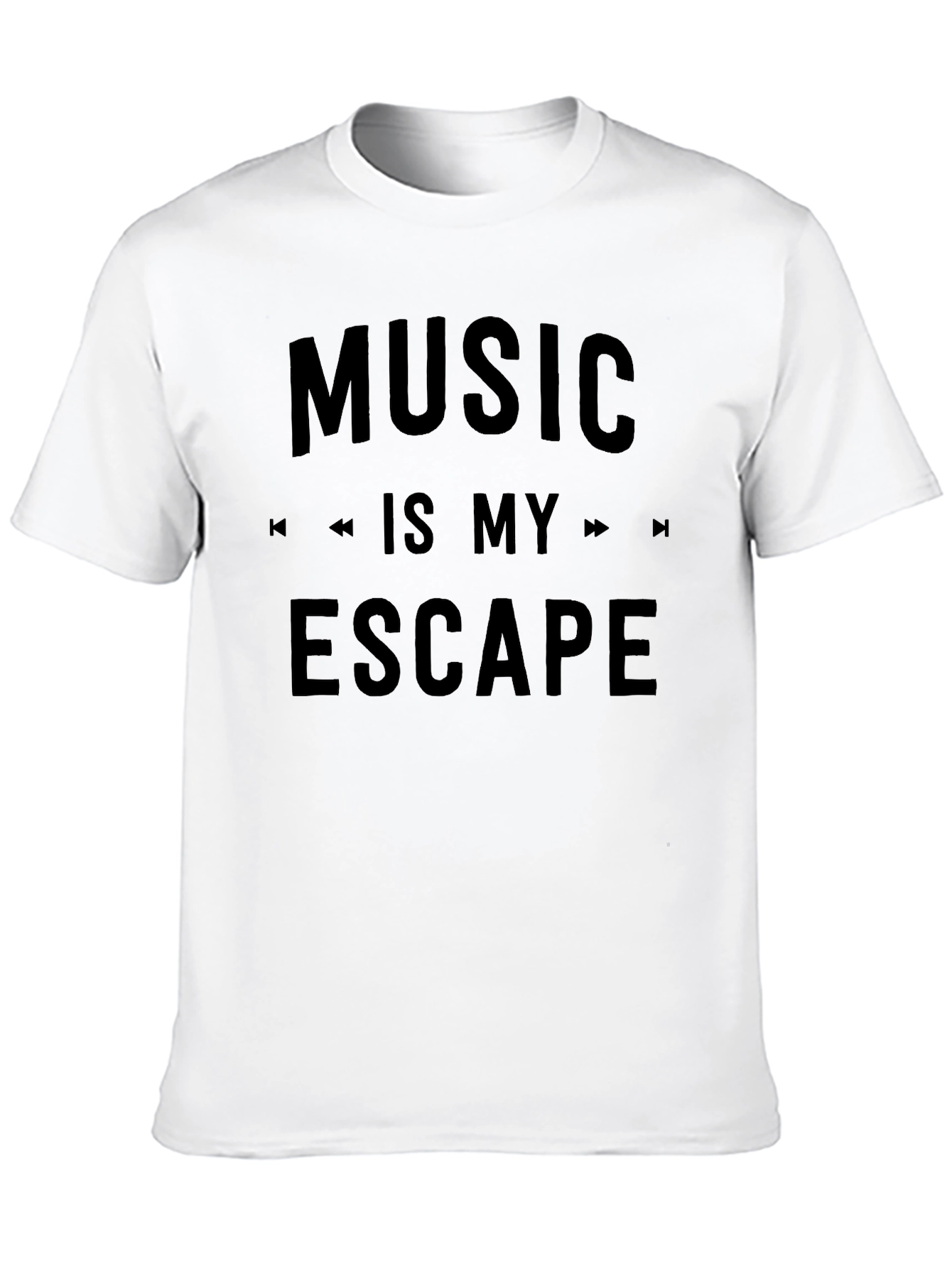 Music is My Escape Graphic T-Shirt