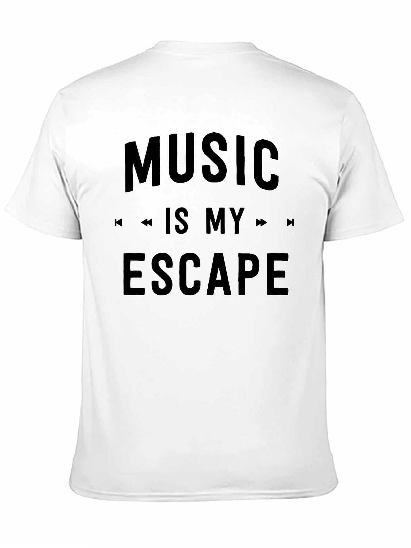 Music is My Escape Graphic T-Shirt