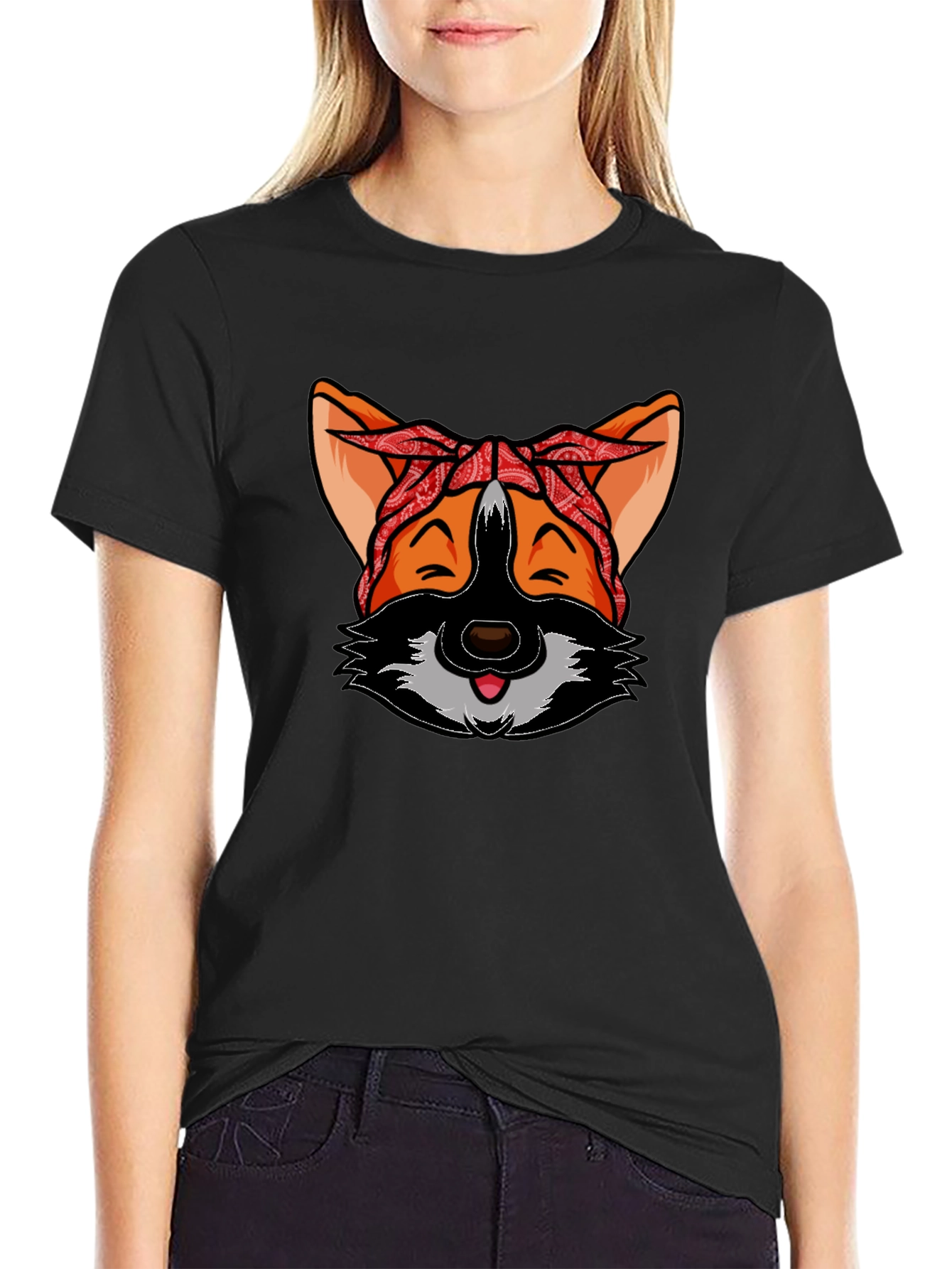Fox Bandana Graphic Tee