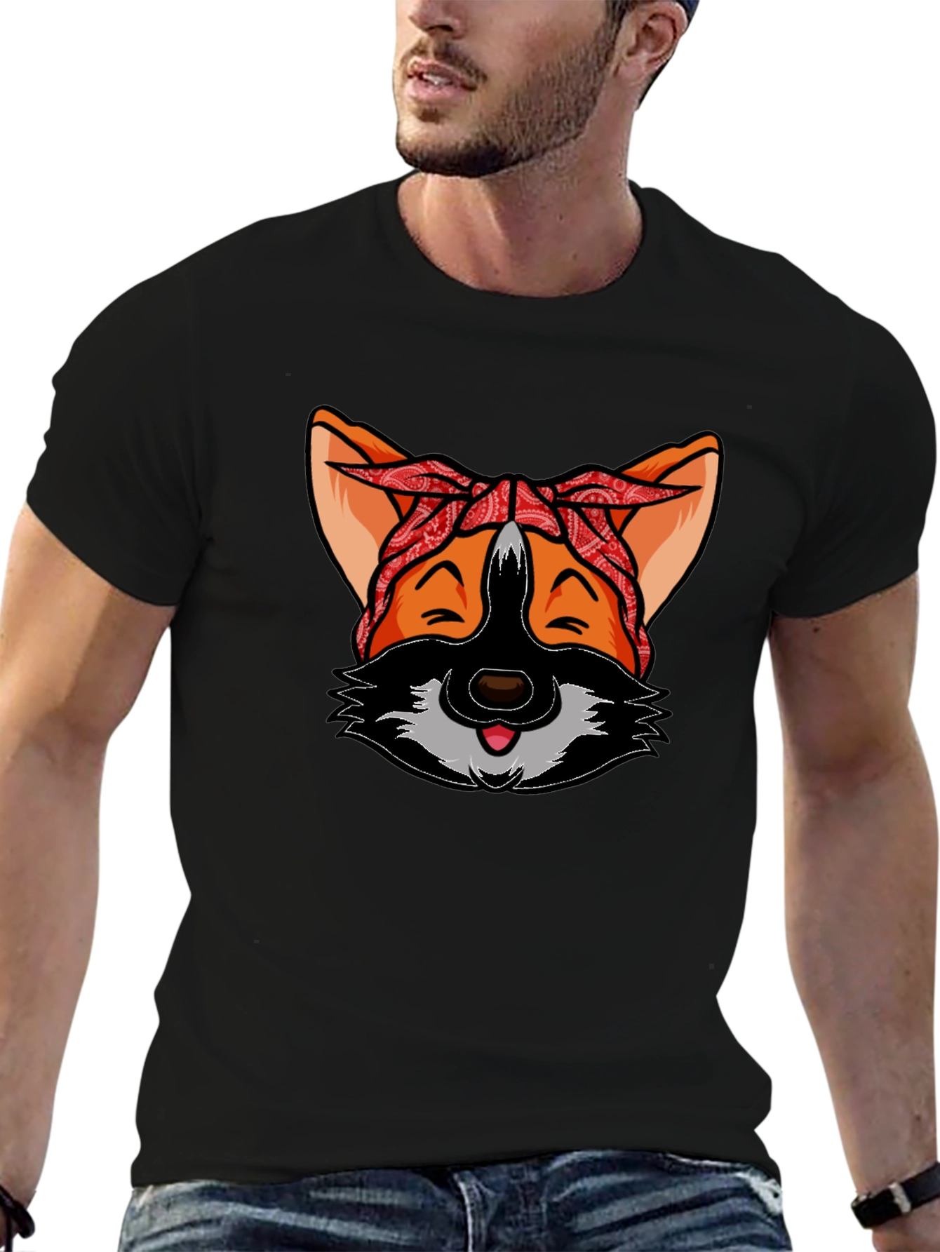 Fox Bandana Graphic Tee