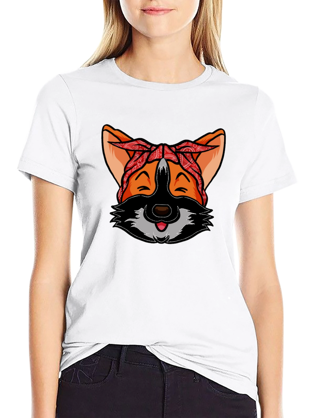 Fox Bandana Graphic Tee