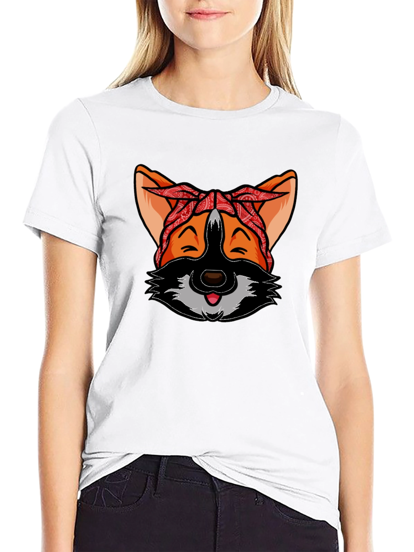 Fox Bandana Graphic Tee