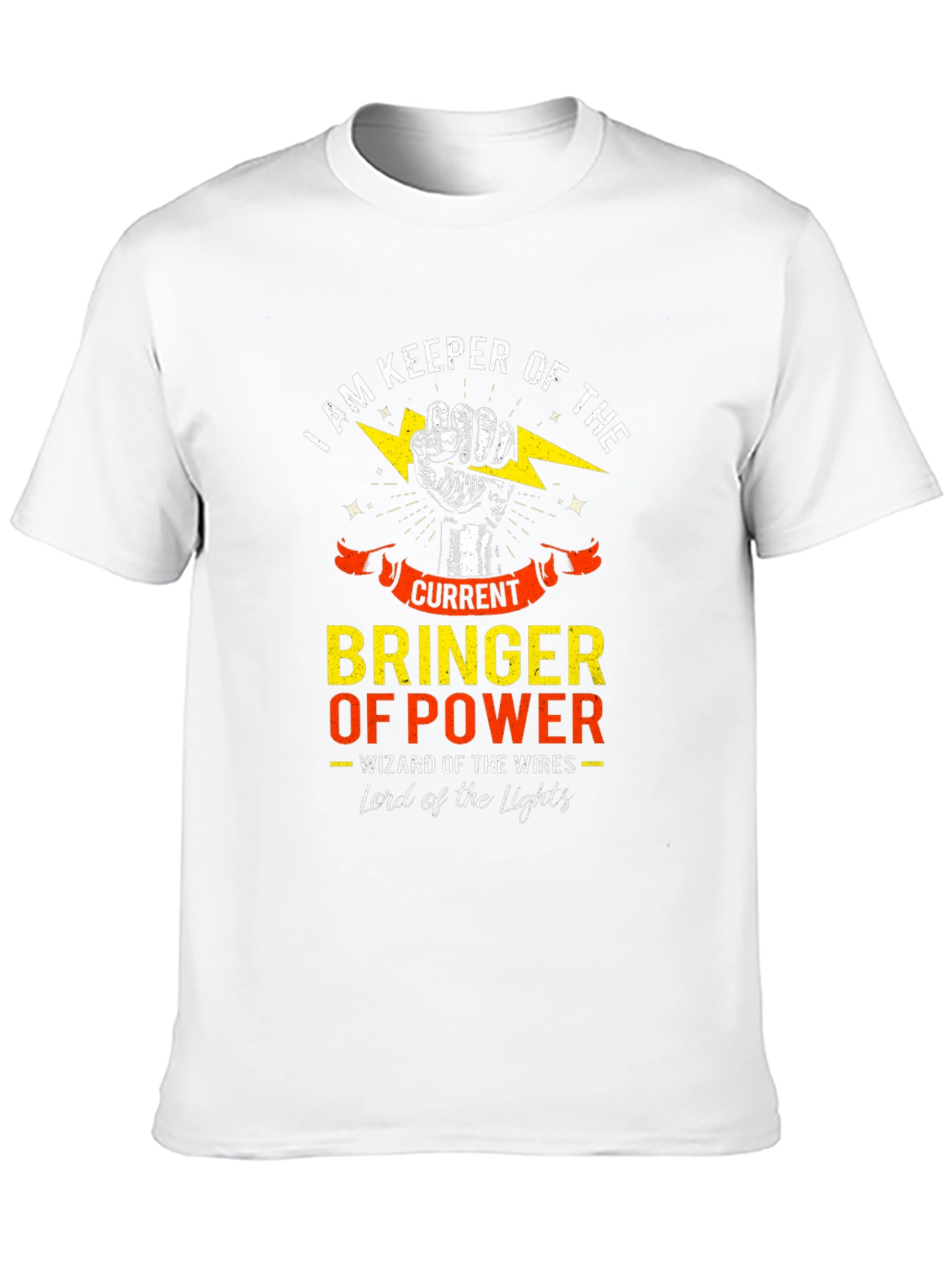 Keeper of the Current Power Electrician T-Shirt