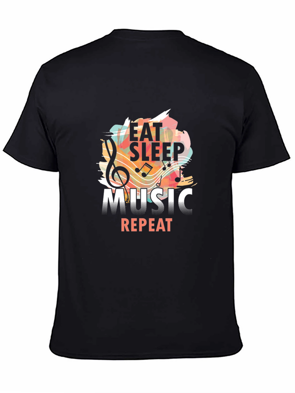 Eat Sleep Music Repeat T-Shirt
