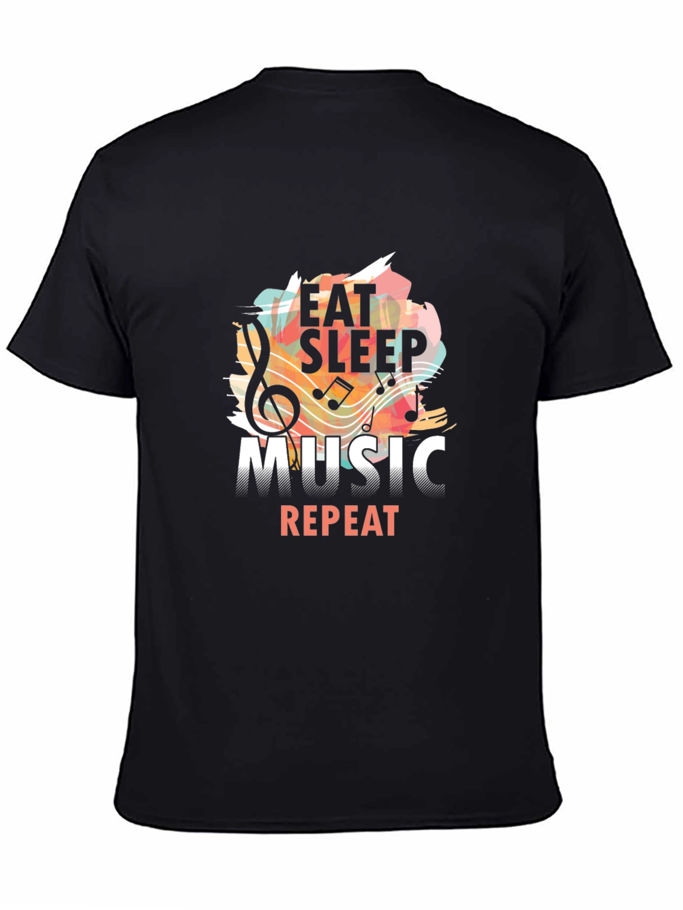 Eat Sleep Music Repeat T-Shirt