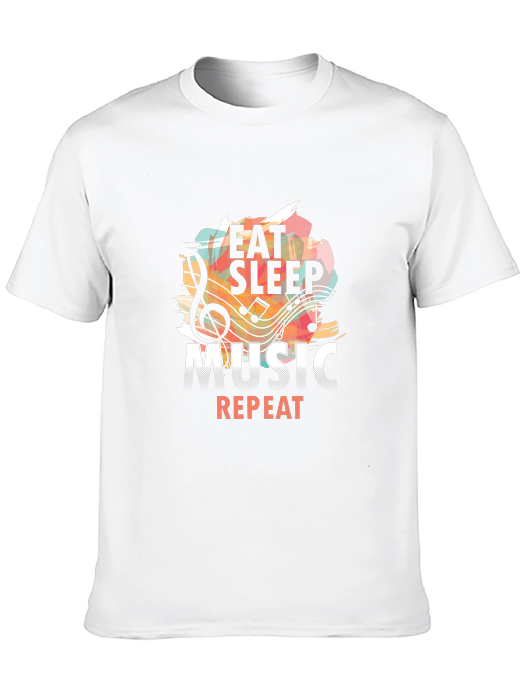 Eat Sleep Music Repeat T-Shirt