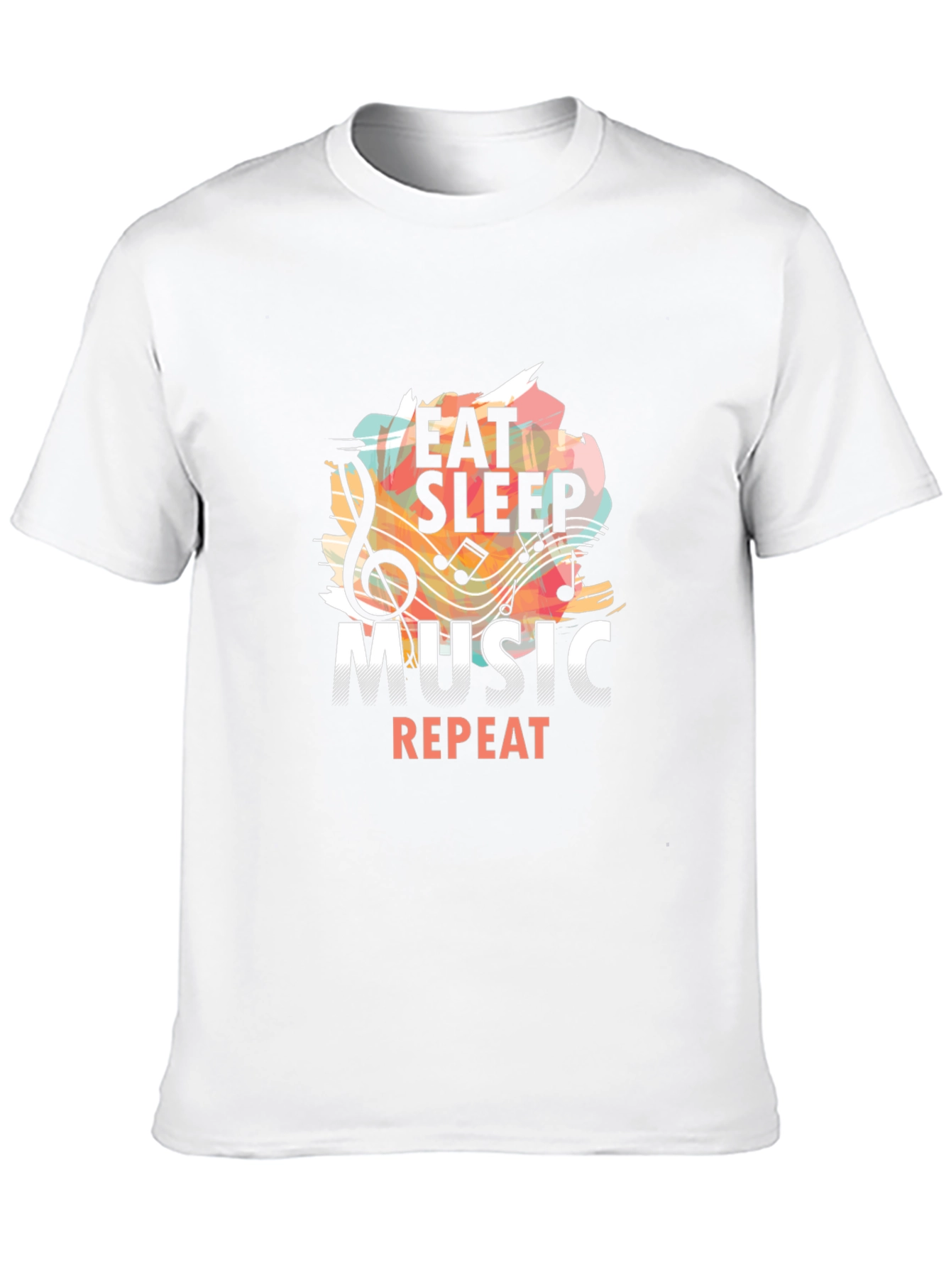 Eat Sleep Music Repeat T-Shirt