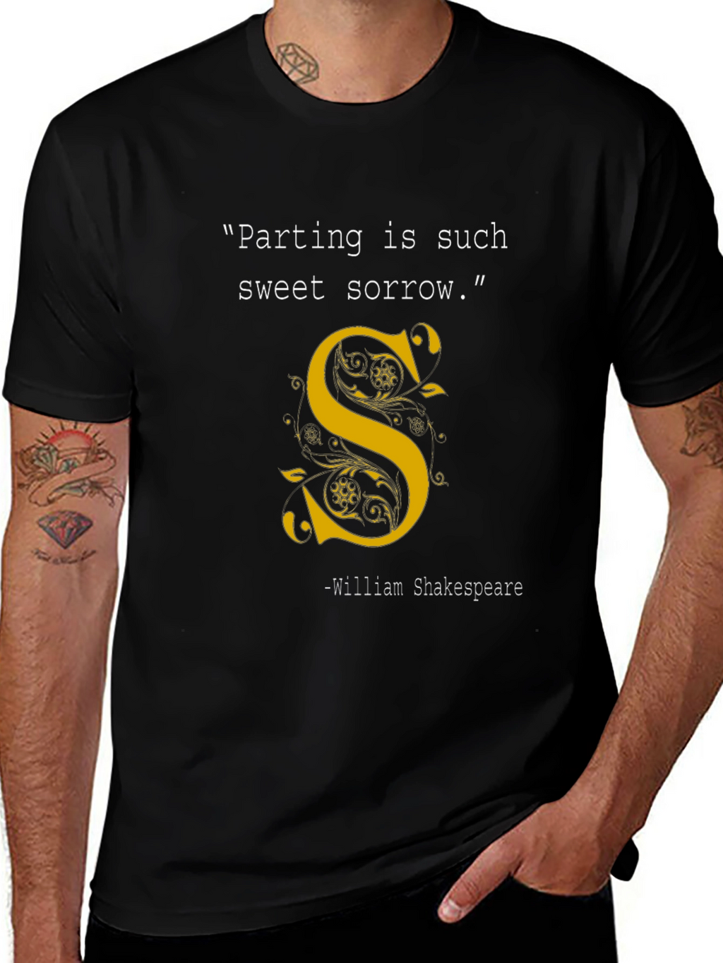 Shakespeare T-Shirt: Parting is Such Sweet Sorrow