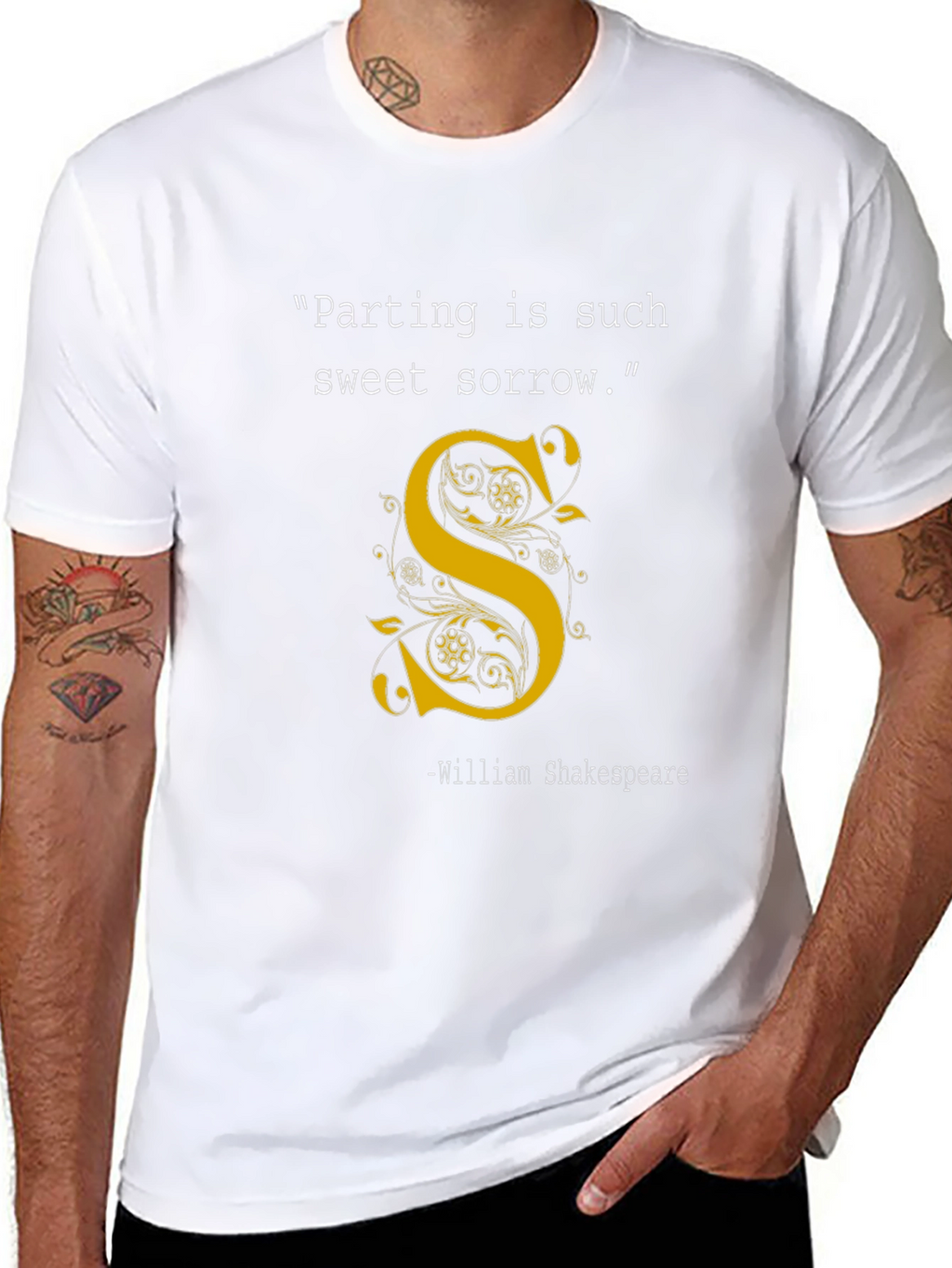 Shakespeare T-Shirt: Parting is Such Sweet Sorrow