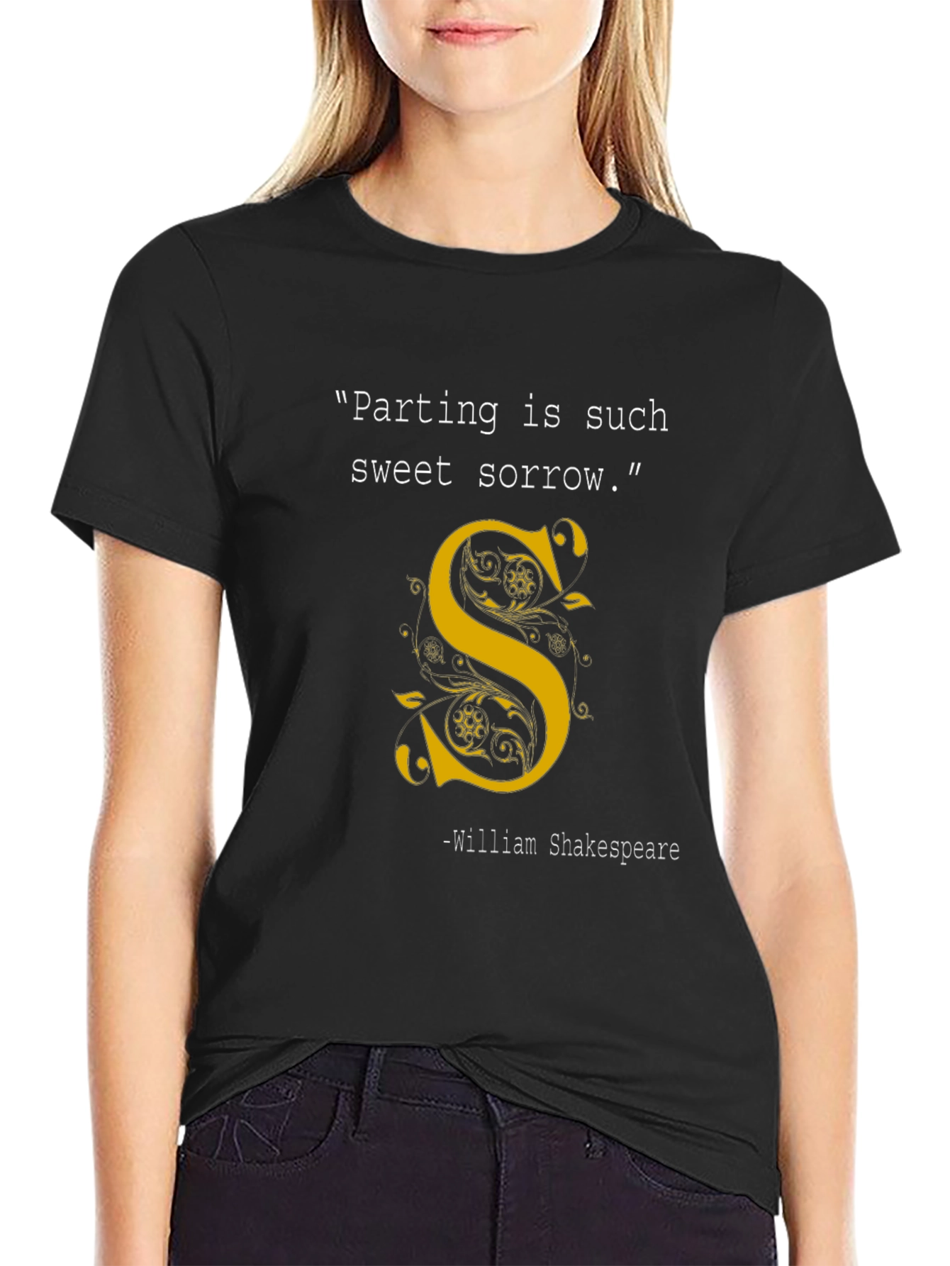 Shakespeare T-Shirt: Parting is Such Sweet Sorrow