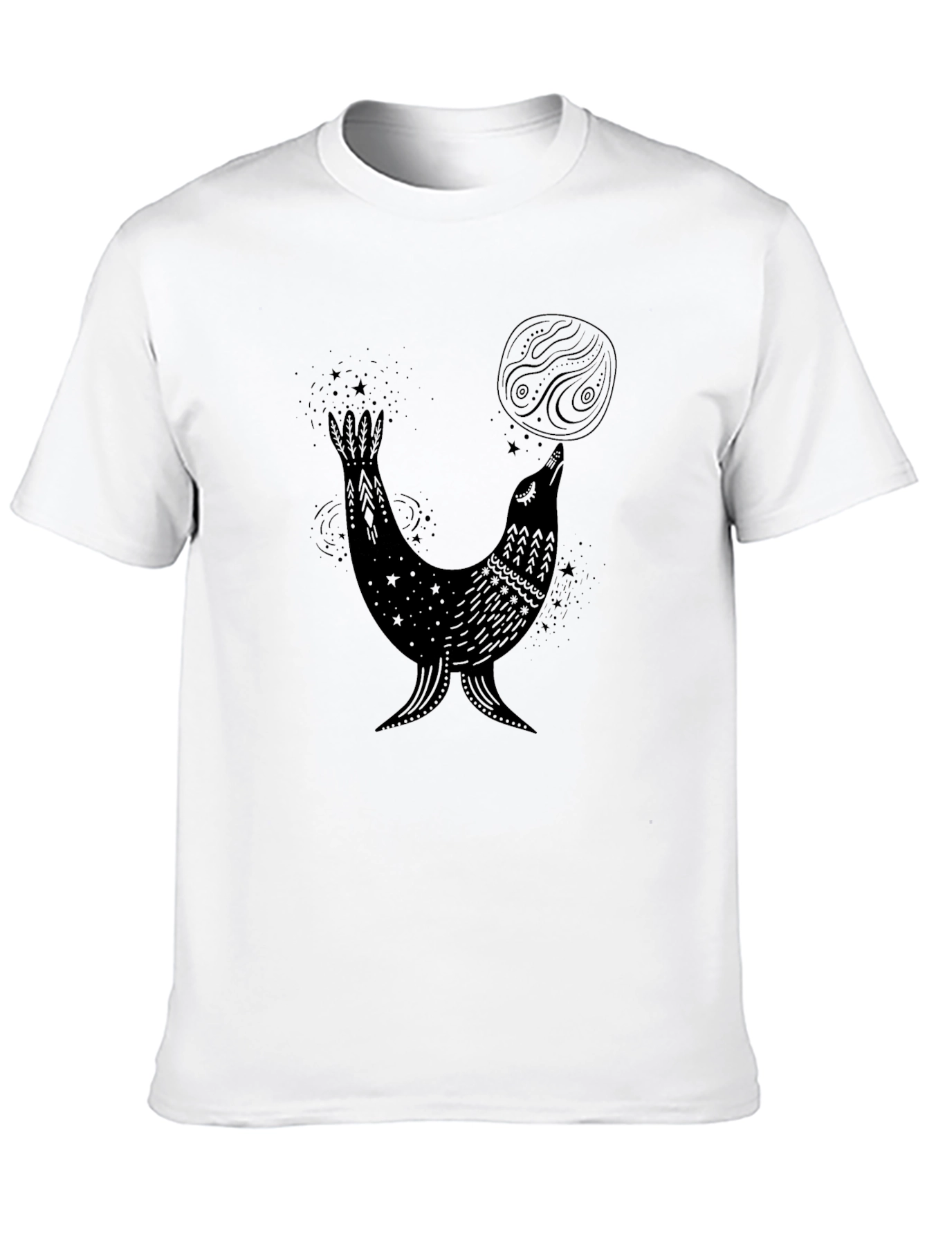 Mystical Seal T-Shirt - Unique Graphic Tee